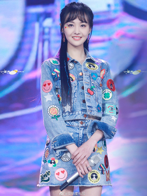 郑爽同款衣服牛仔外套女休闲气质网红裙子抖音姐妹套装两件套洋气