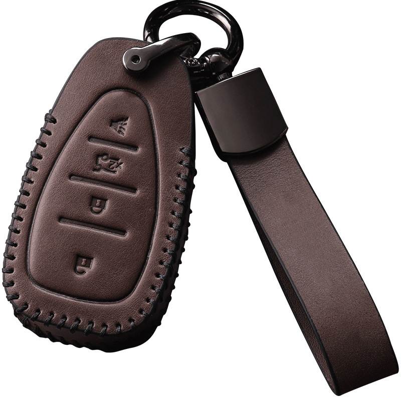 专用雪佛兰迈锐宝xl钥匙套高档探界者创酷科鲁兹汽车钥匙包扣壳女