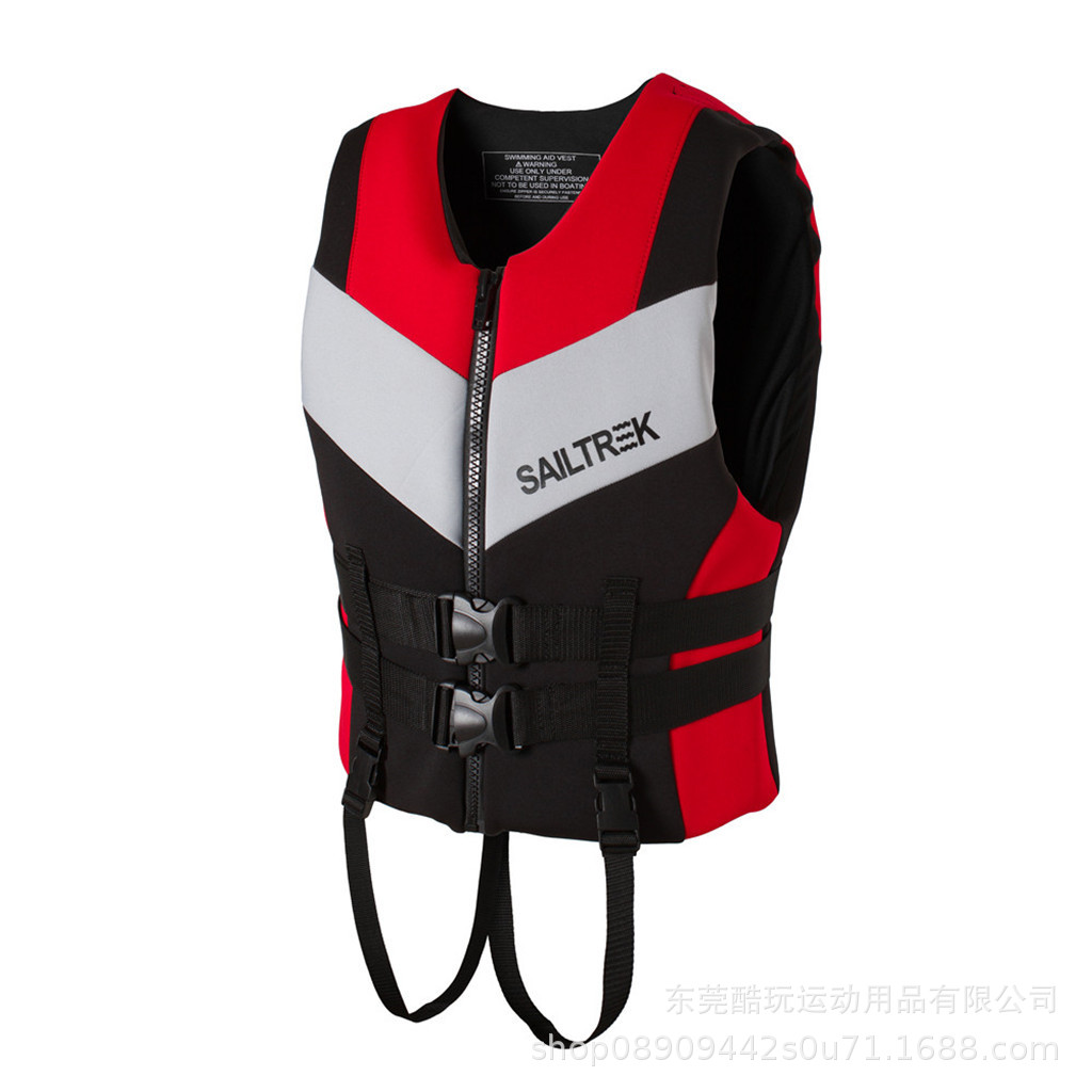 Adult Life Jacket Floating Jacket Thickened Outdoor Swimming Vest Vest Buoyancy Swimsuit Drifting Snorkeling Fishing Suits