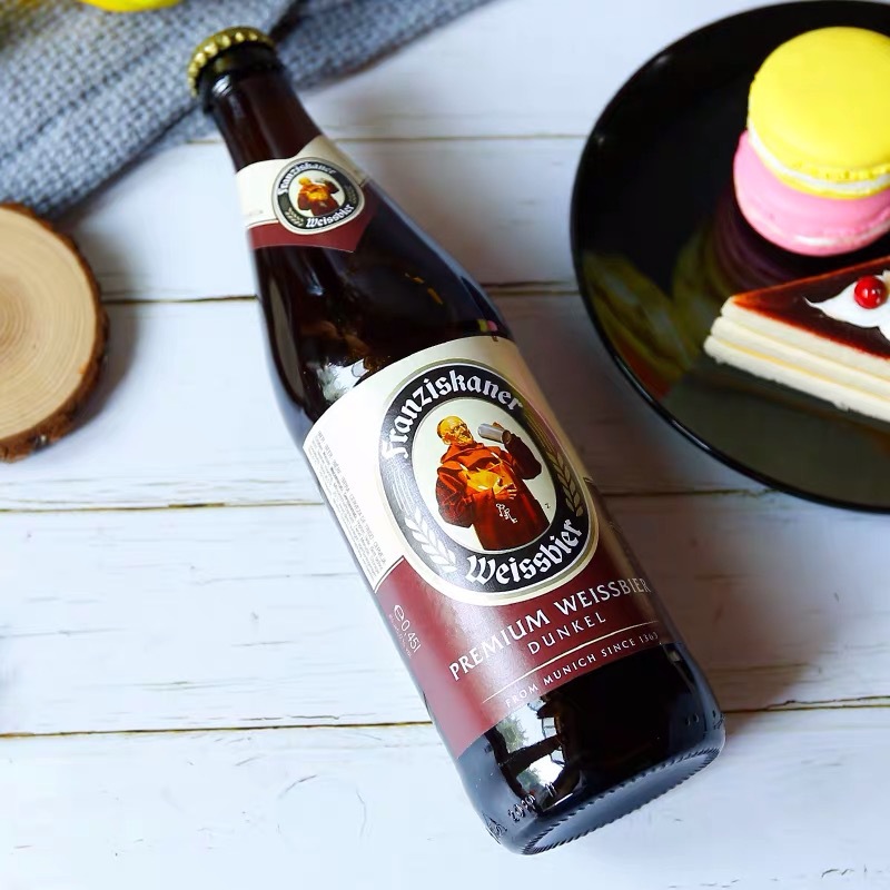 20瓶德国原装进口教士小麦黑啤酒500ml*20瓶装小麦黑啤酒