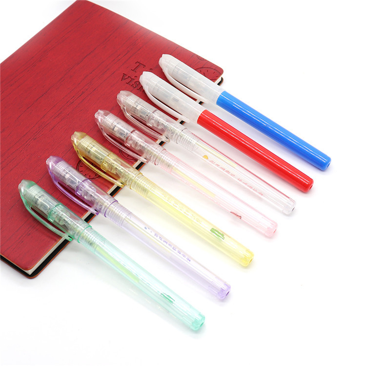 供应外贸隐形笔 红色 红色 紫色透明外壳隐形笔1.0笔芯 隐形笔