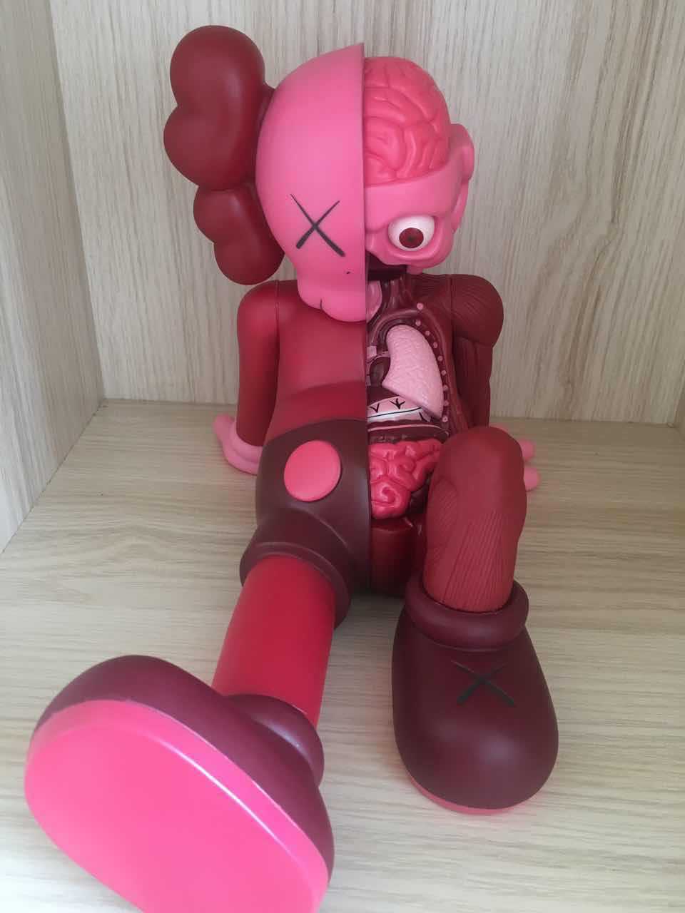 mand kaws16寸半解剖躺地公仔限量手办模型玩偶玩具摆件潮流周边