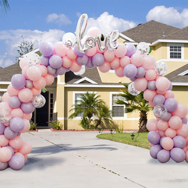 婚庆拱门 10节纤维杆气球拱门套装 结婚必备婚礼布置用品深圳厂家