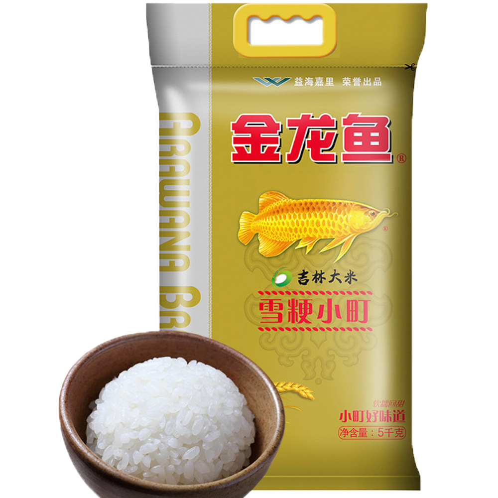 大米东北大米金龙鱼雪粳小町5kg