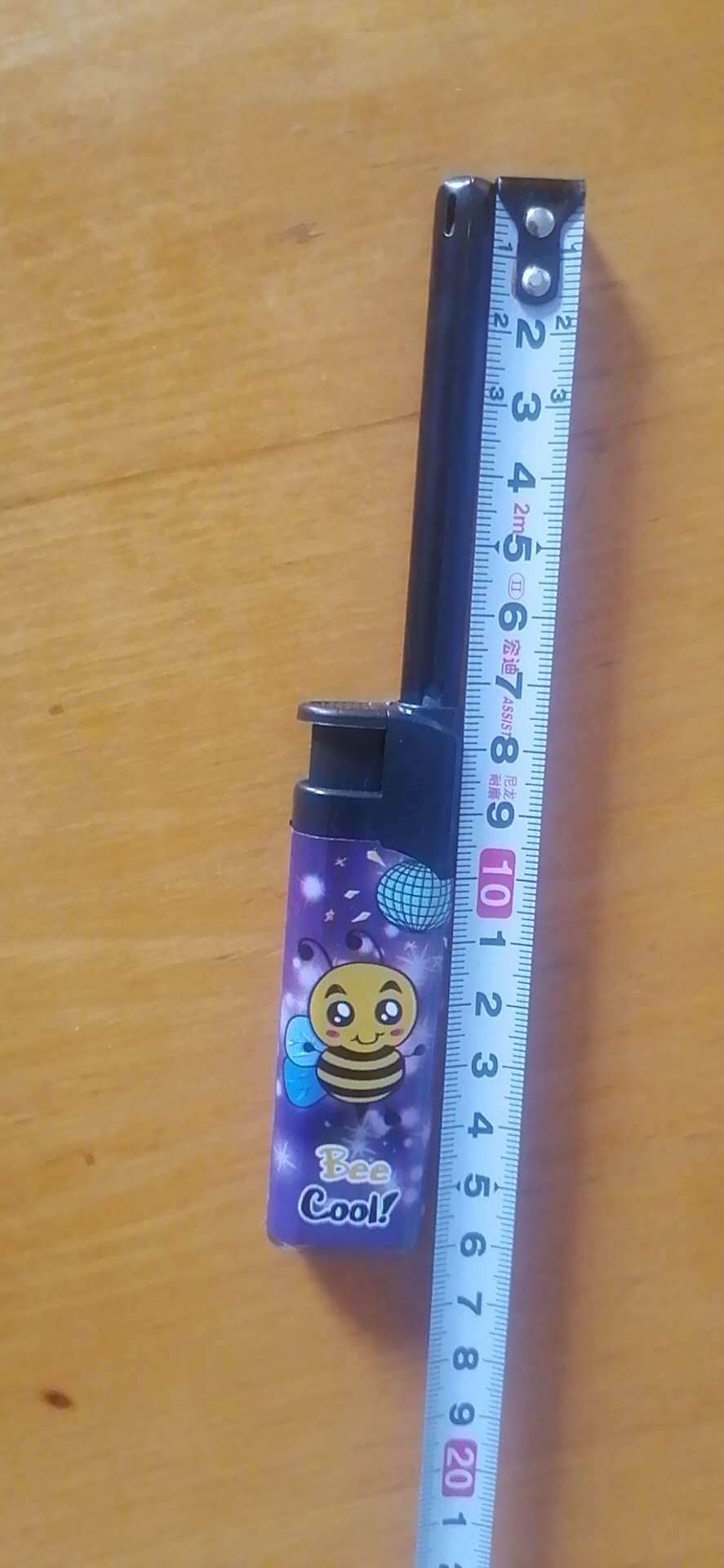 加长打火机,长度16厘米