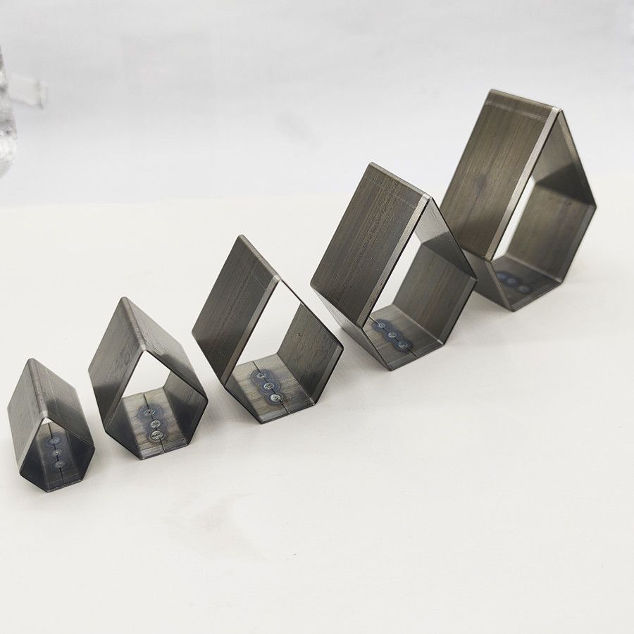 手工皮具刀模 皮革纸刀模激光刀模定做钻石方形挂件刀模b07