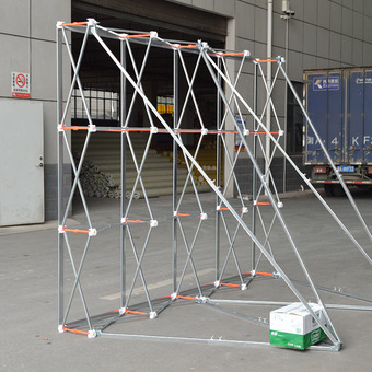 拉网展架 户外展架签名墙签到墙背景架 伸缩折叠展架拉网展架