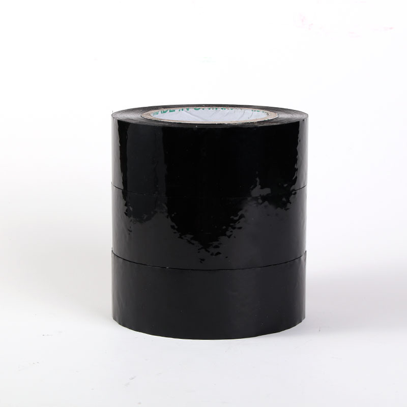 黑色胶带封箱胶带透明打包黑色胶带宽4.8cm封口快递包装胶布胶条