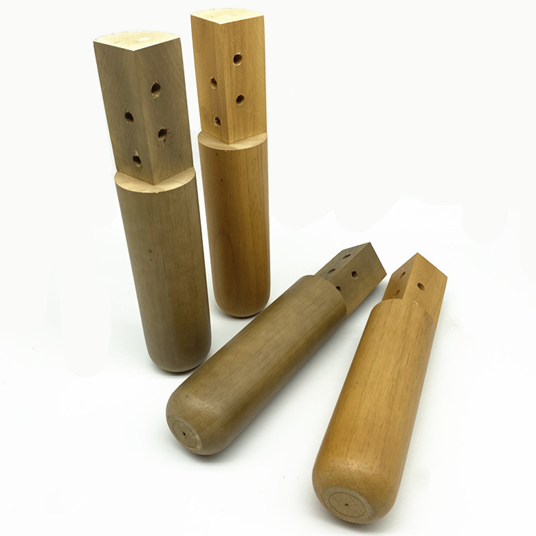 厂家直销实木床脚中式实木大板床脚北欧儿童床实木脚可定制