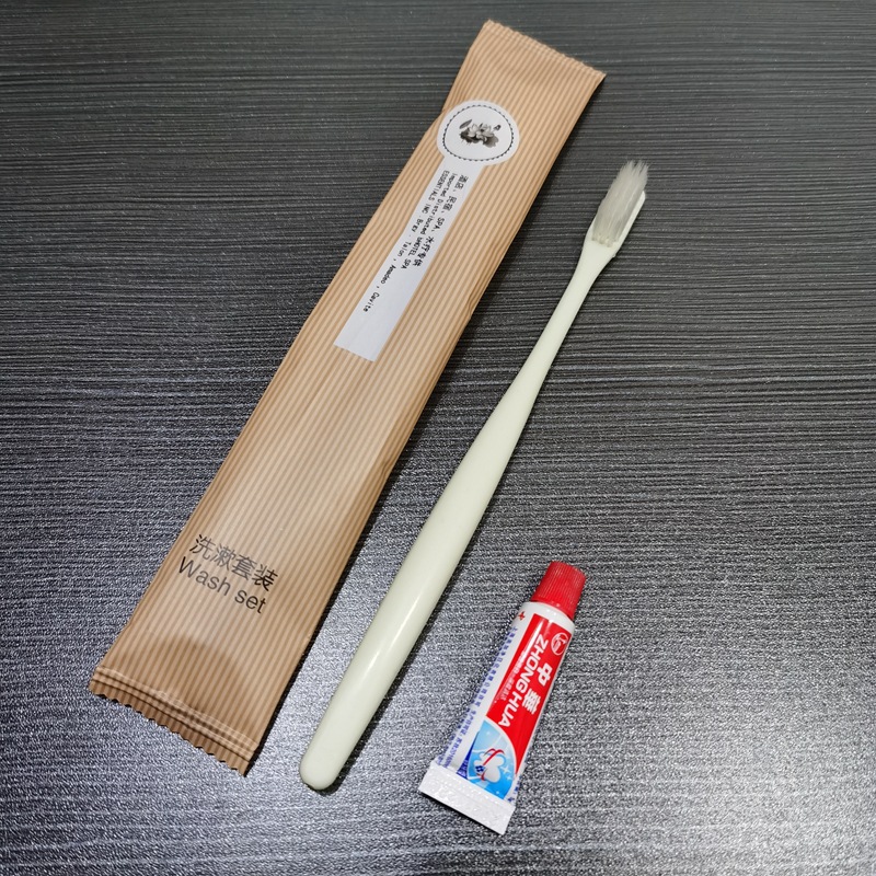酒店宾馆用一次性牙刷牙膏套装牙具二合一一次性洗漱用品整箱批发