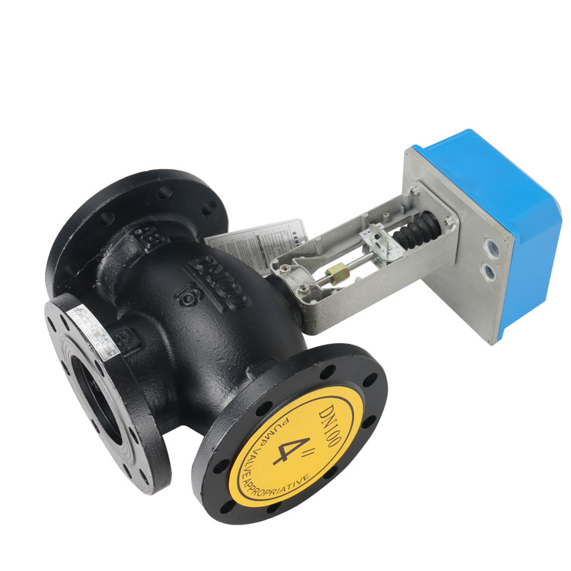 vb7200电动三通调节阀中央空调比例积分电动三通调节阀开关型