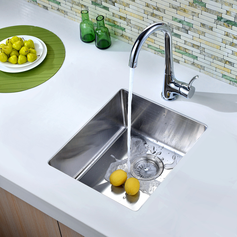 达威尔厨卫sus 304不锈钢水槽 sink 厨房吧台手工洗菜盆吧盆单槽