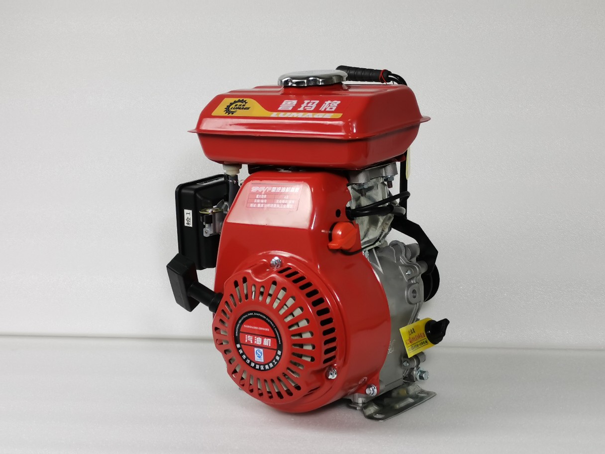 重庆鲁玛格154f/p单缸汽油发动机小型4.5马力2hp1.2kw播种机