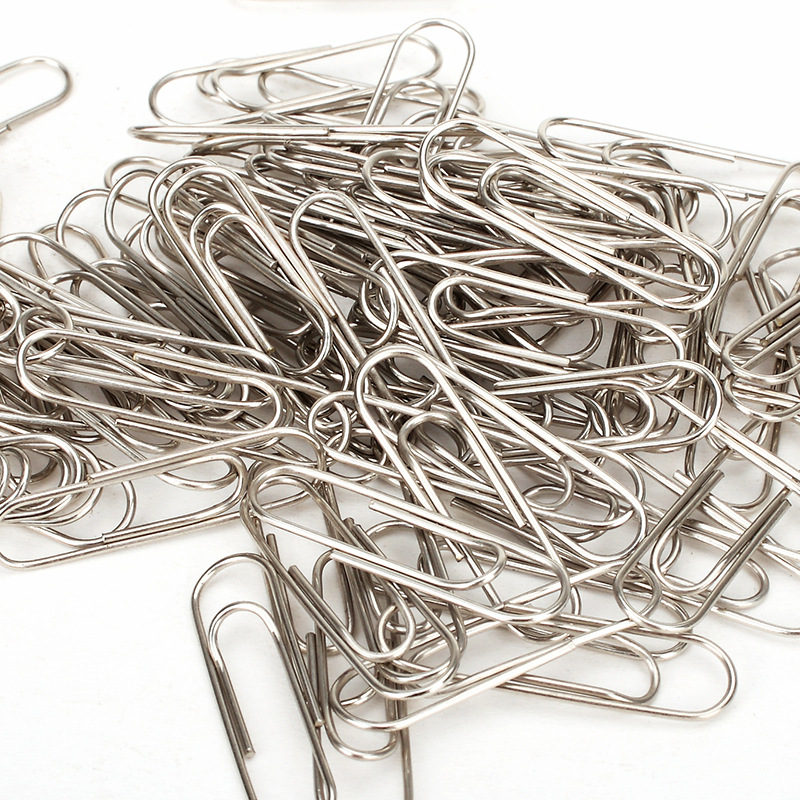 可得优hz-28n 镀镍回形针加粗翘头式文件曲别针分类u型针办公用品