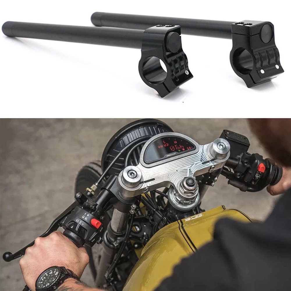 摩托车改装分离手把 越野摩托车改装cnc车把手把 铝合金分体车把