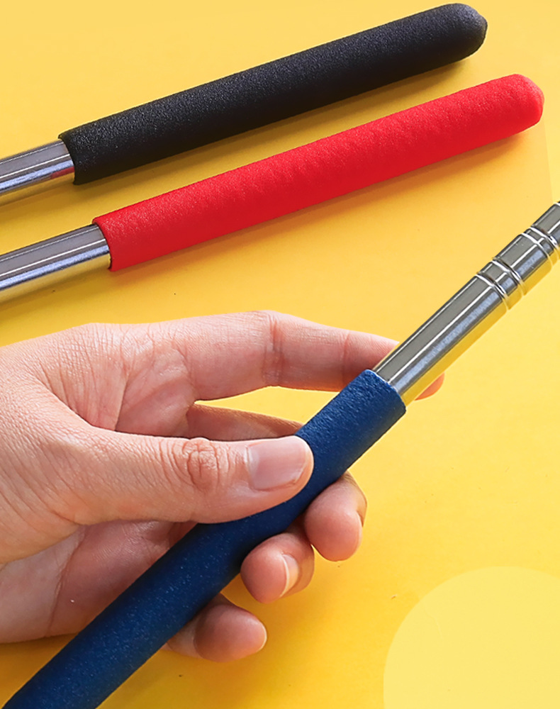 可伸缩教师专用教鞭黑板用教棒教杆教棍上课指挥棒白板触屏棒导游