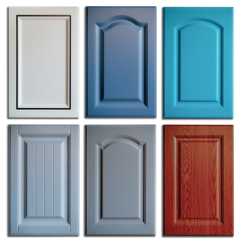 仿古欧式吸塑门板 模压橱柜门 衣柜书柜鞋柜阳台柜门批发工厂价格