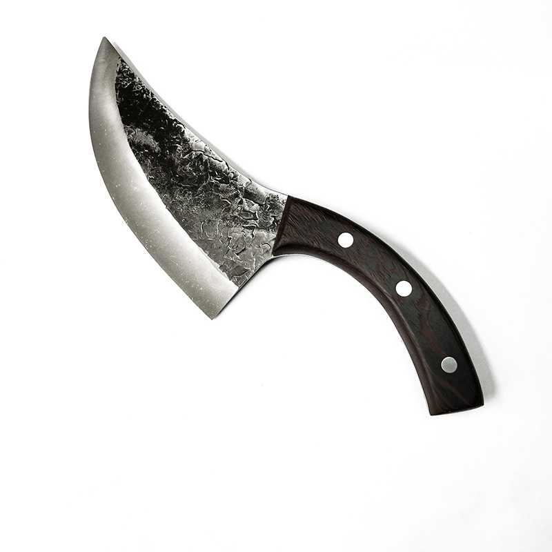 工厂锻打屠夫刀割肉剥皮屠宰用菜刀家用分割杀猪刀厨房工具剔骨刀