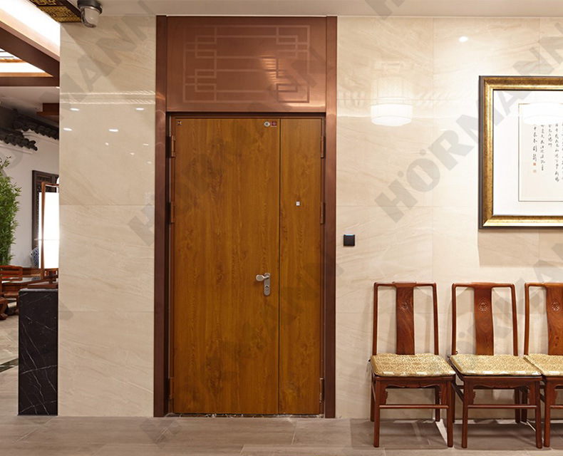 防火入户门 霍曼 钢质防火防盗门 家用进户门 高层入户门 测量费