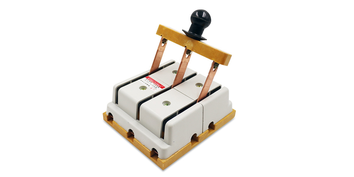 全铜刀开关hs11f-100/38双投防误式刀开关3p100a低压隔离闸刀开关