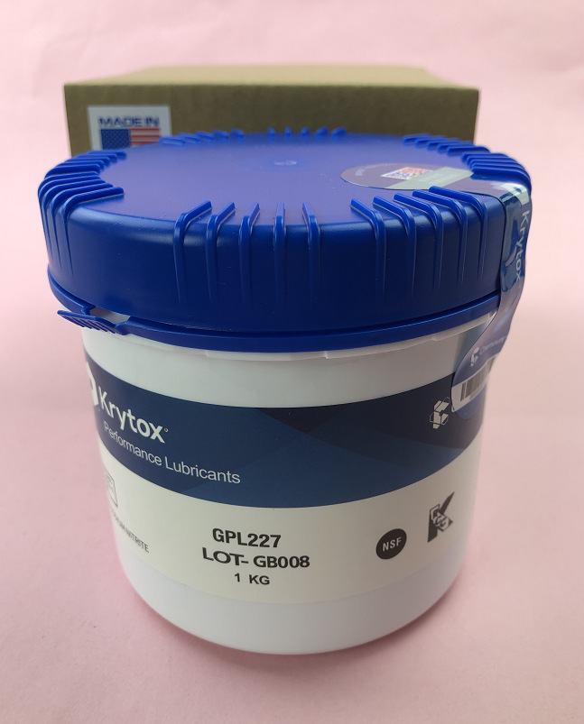 杜邦gpl203 205 206 207 2e7 215 226 227耐高温氟素轴承润滑油脂