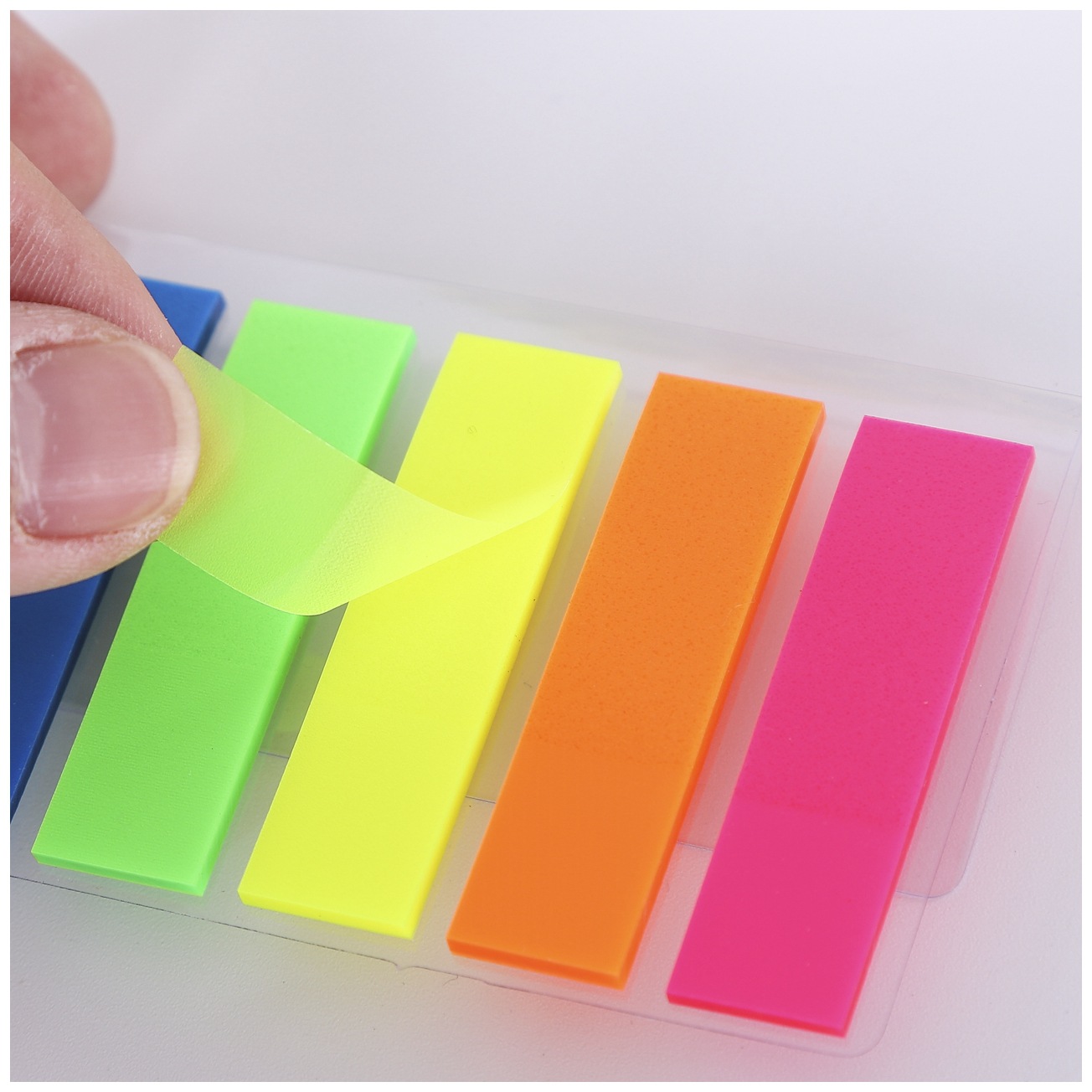 时尚长条形便利贴定制 个性创意便签n次贴记事便签粘性贴厂家直供