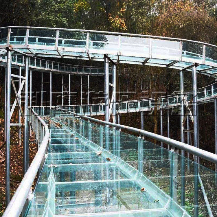 江西利鹰定制景区热门游乐园娱乐设施户外人工漂流河玻璃水滑道