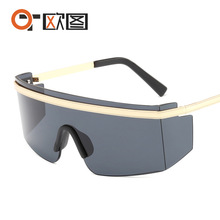 新款时尚太阳镜PC连体眼镜 跨境防风沙遮阳墨镜 户外护目镜20801