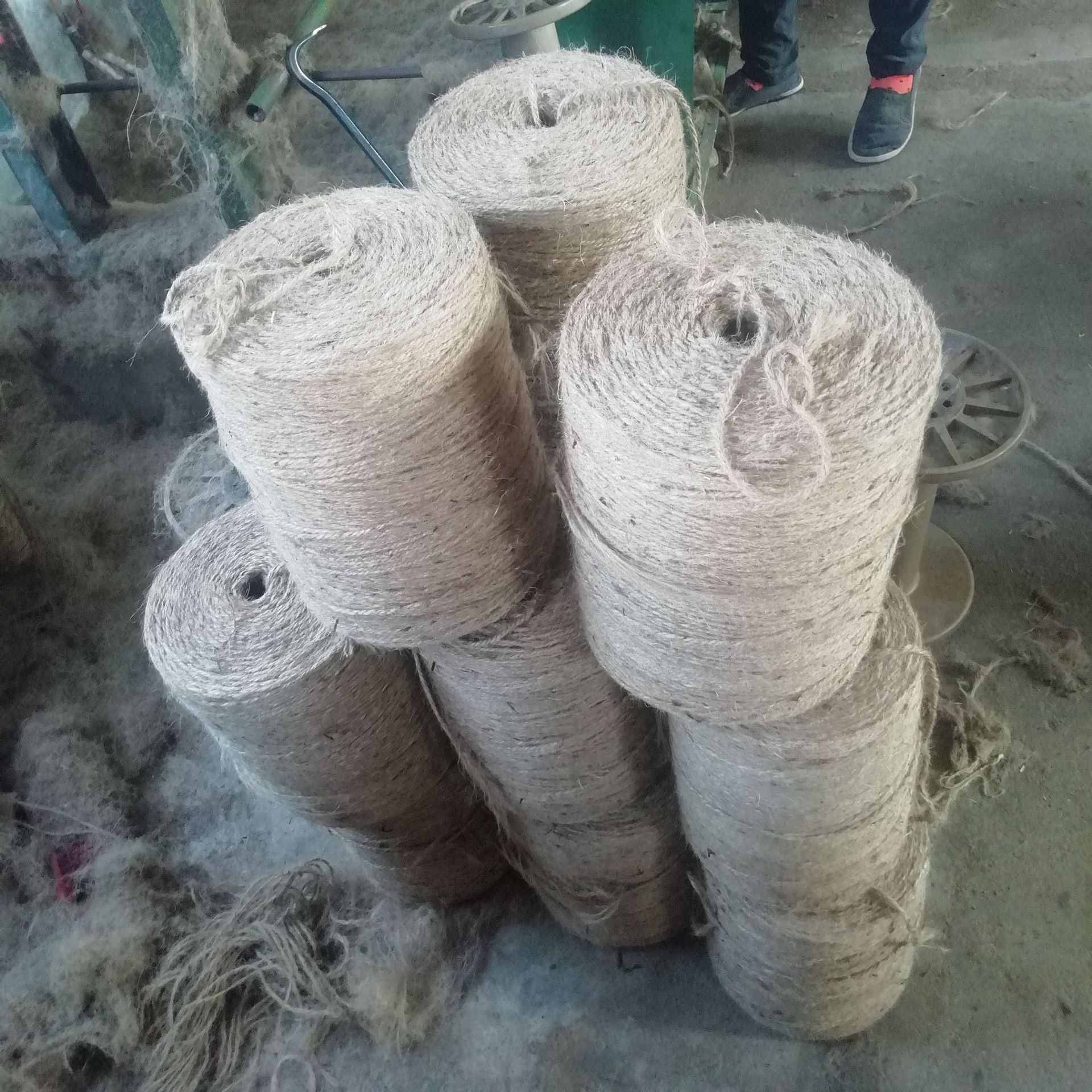 专用麻绳圆捆机绳子 小麦秸秆打捆绳 牧草膜打草绳打草捆绳