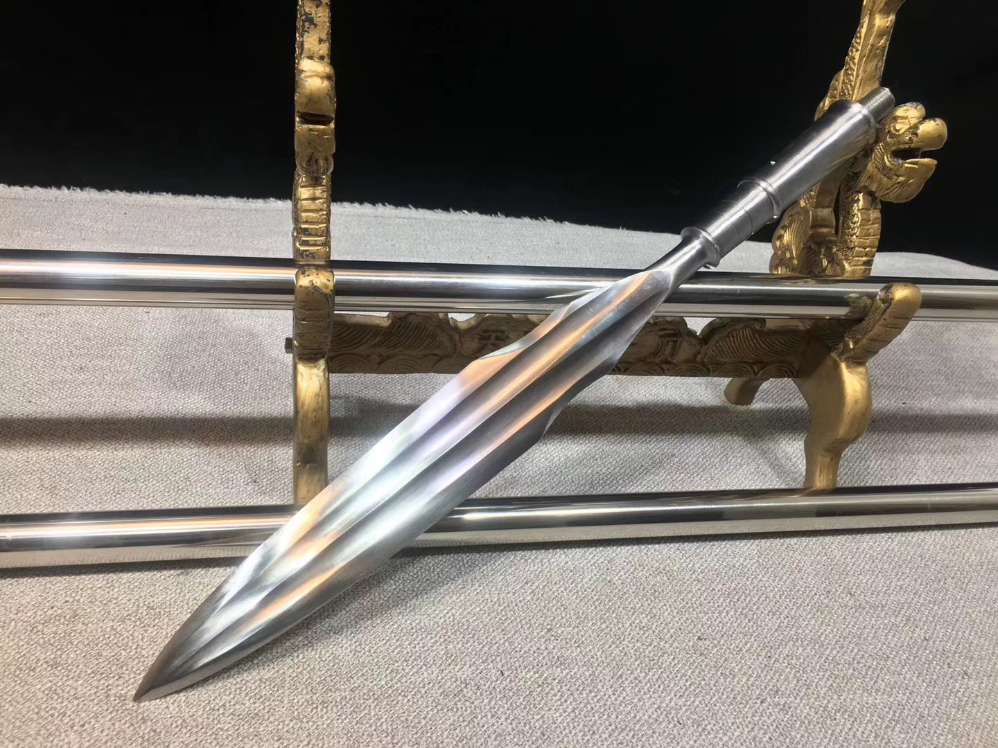 赵云枪刀剑十八般兵器长矛红缨枪项羽霸王枪野猪矛武术扎枪未开刃