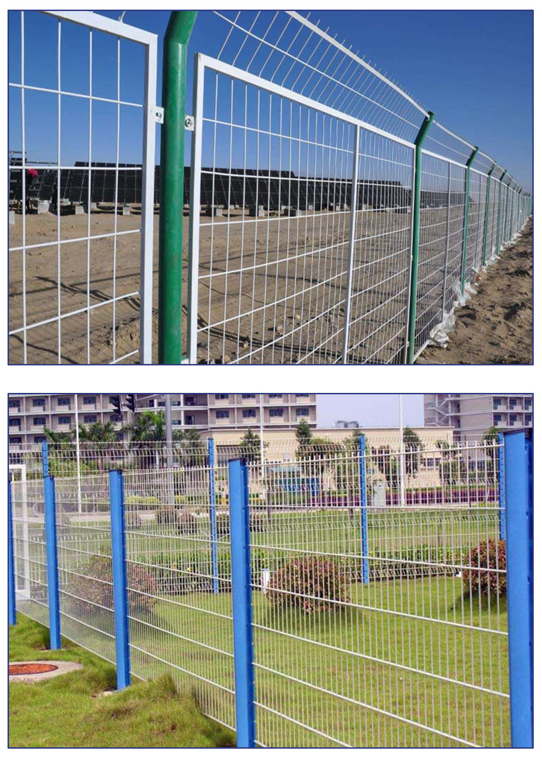 批发现货铁丝网栅栏双边丝护栏网养殖防护围网公路铁路隔离栅栏网