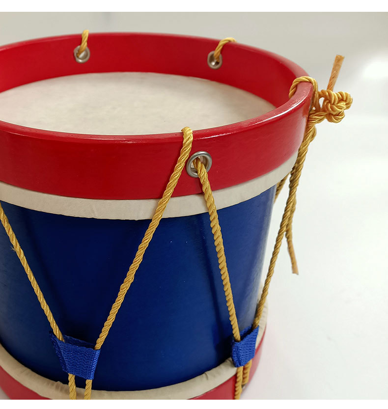 奥尔夫乐器打击鼓儿童打击乐器羊皮小军鼓音乐启蒙早教乐器