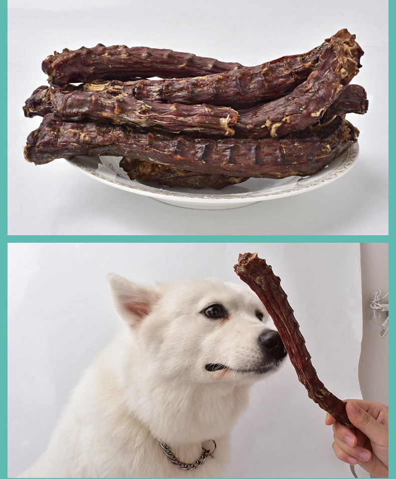狗狗零食风干鸭脖子磨牙棒宠物拉布拉多金毛幼犬中大型犬耐咬