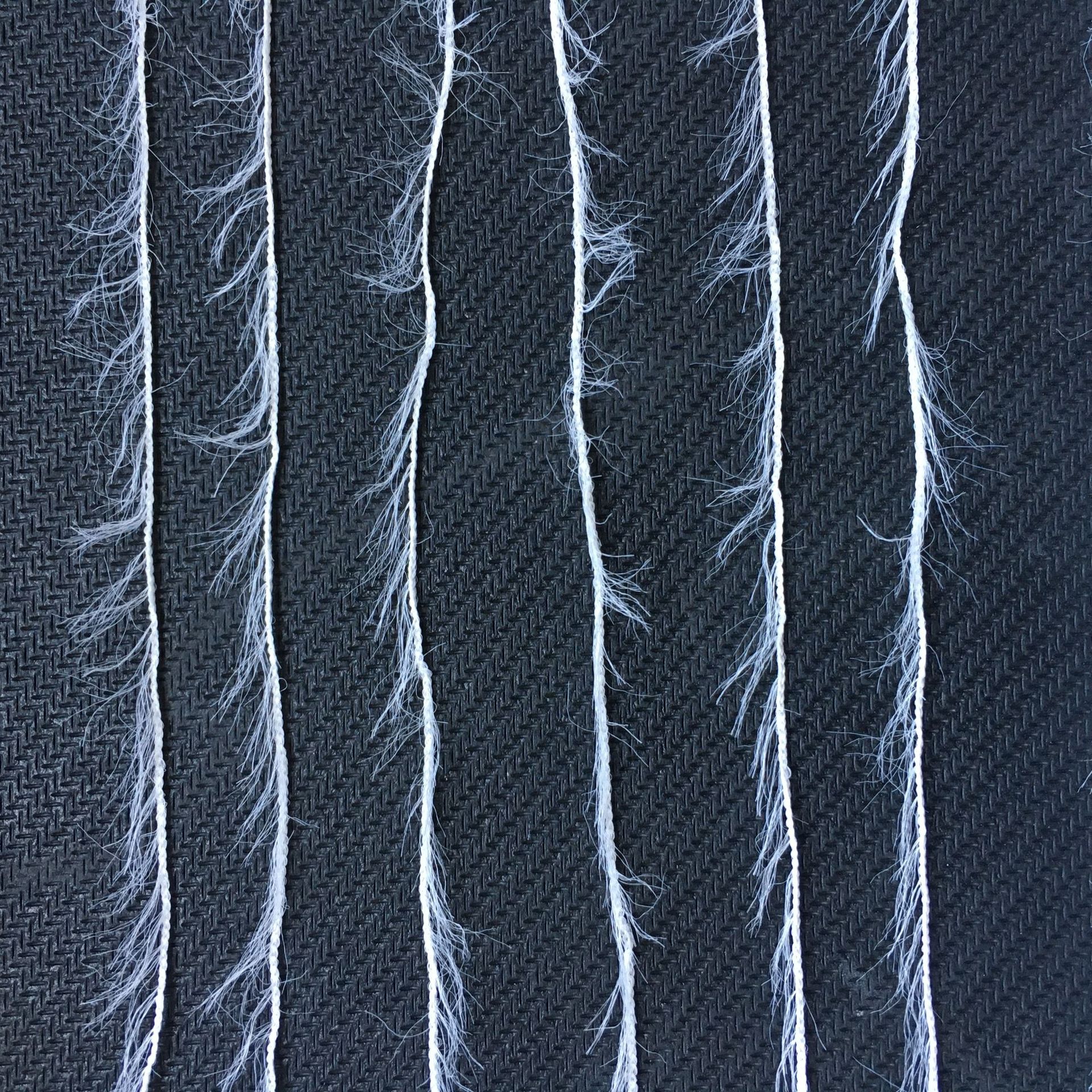 厂家供应羽毛纱特种纱 锦纶仿貂毛1-5公分 狗仔毛 双面呢用纱胚