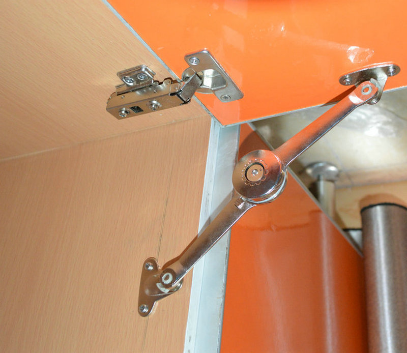 任意停上下翻支撑液压杆360度带制随意停缓冲橱柜吊柜鞋柜门机撑