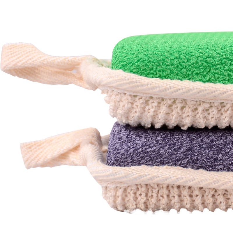 中纱洗澡海绵擦男女士不疼搓澡巾强力搓泥搓灰神器双面用起泡浴擦