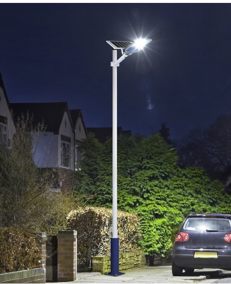 太阳能小金豆路灯 180w透镜一体化新农村照明庭院太阳能led路灯