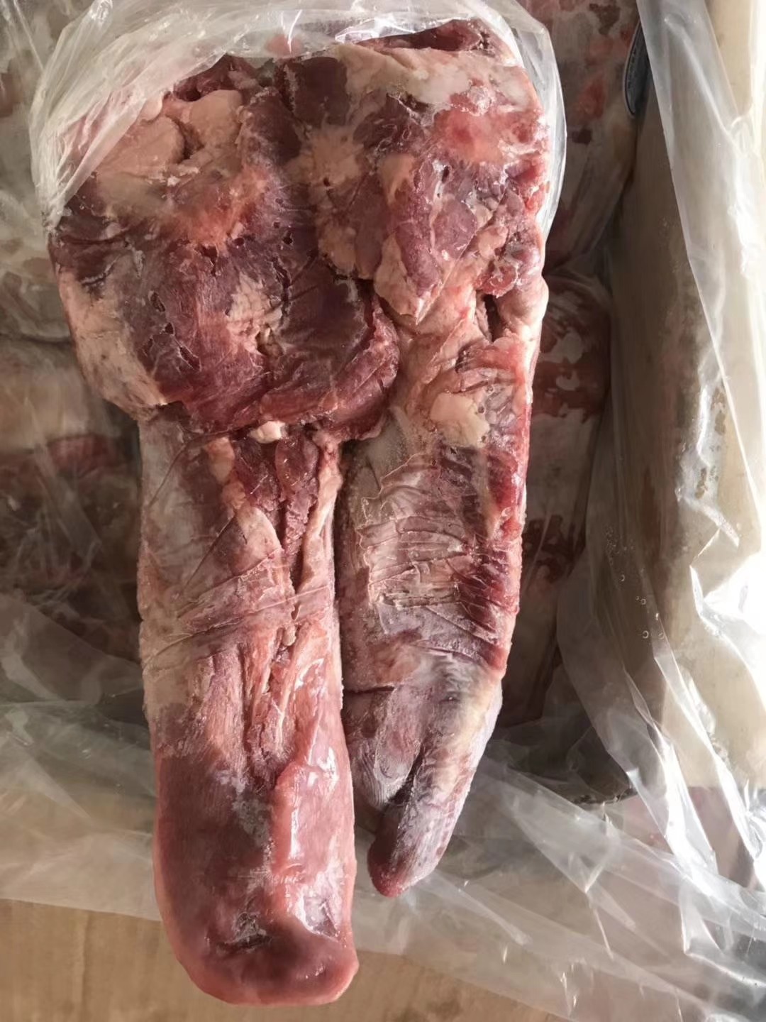 冷冻猪舌头冷冻新鲜猪口条双汇冻猪舌头净20斤约28条酒店卤菜饭店