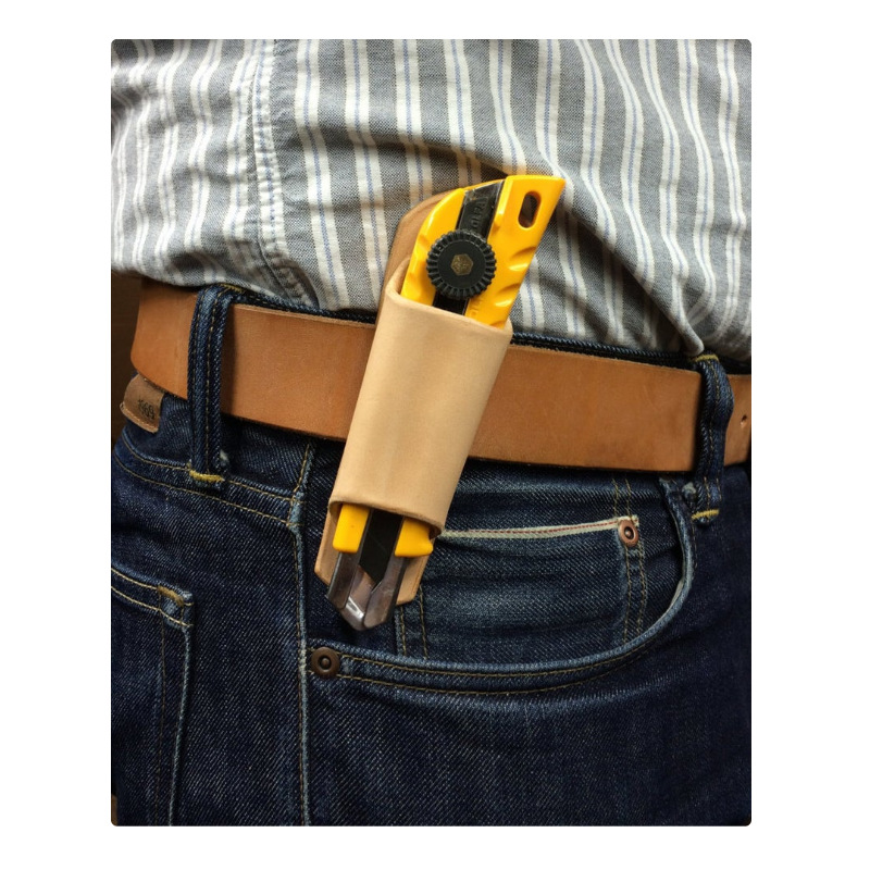 牛皮工具刀套瑞士军刀刀套刀介刀皮套皮刀鞘美工刀皮套