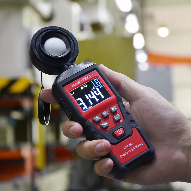 ht620数字照度计测光仪高精度光度测量仪流明测试仪亮度计光照仪
