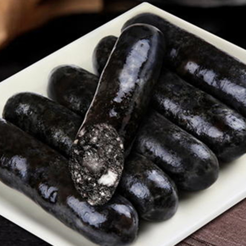 三统万福墨鱼肠煎油炸烧烤香肠半成品食材200根/箱热狗肠冷冻批发