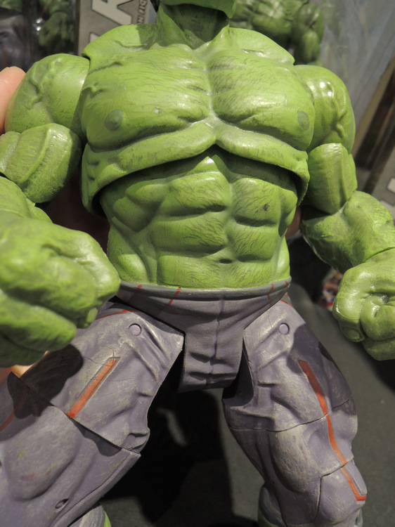 绿巨人 真裤子 复仇者联盟2 浩克 hulk 10寸关节手办