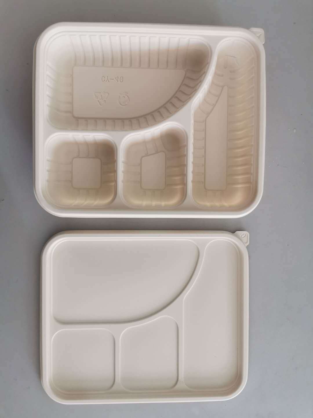 可自然生物降解玉米淀粉基快餐外卖打包餐盒汤碗打包圆碗现货批发