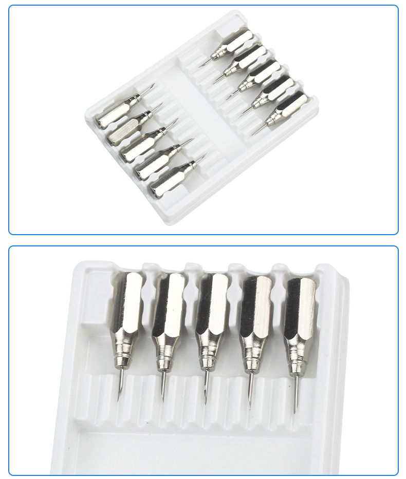 奶牛结核菌疫苗注射器针头 螺纹接口 一盒10支 金属针头牛用器械