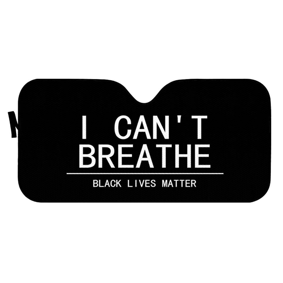 跨境新款我不能呼吸遮阳挡i cant breathe系列black live matter