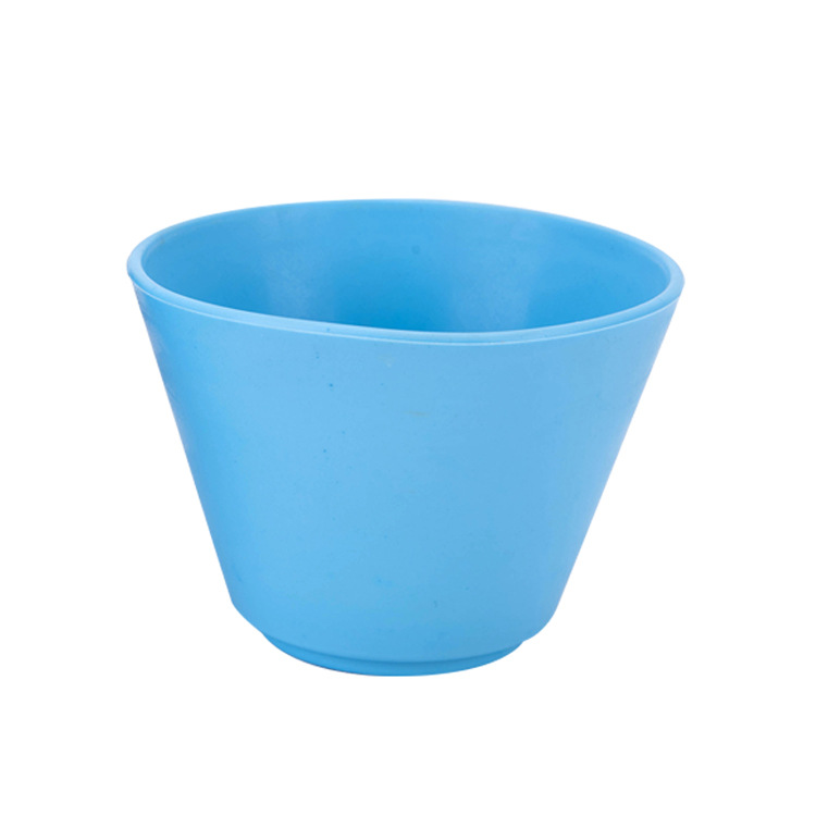牙科蓝色硅橡胶橡皮碗硅胶石膏调碗印模材调碗搅拌碗硅胶碗橡皮杯
