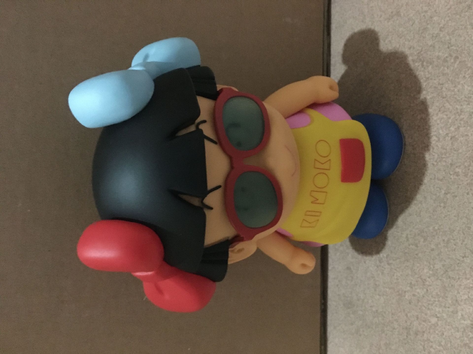 供应动漫 手办公仔 iq博士 阿拉蕾 草菇妹妹手办 搪胶盒装玩偶