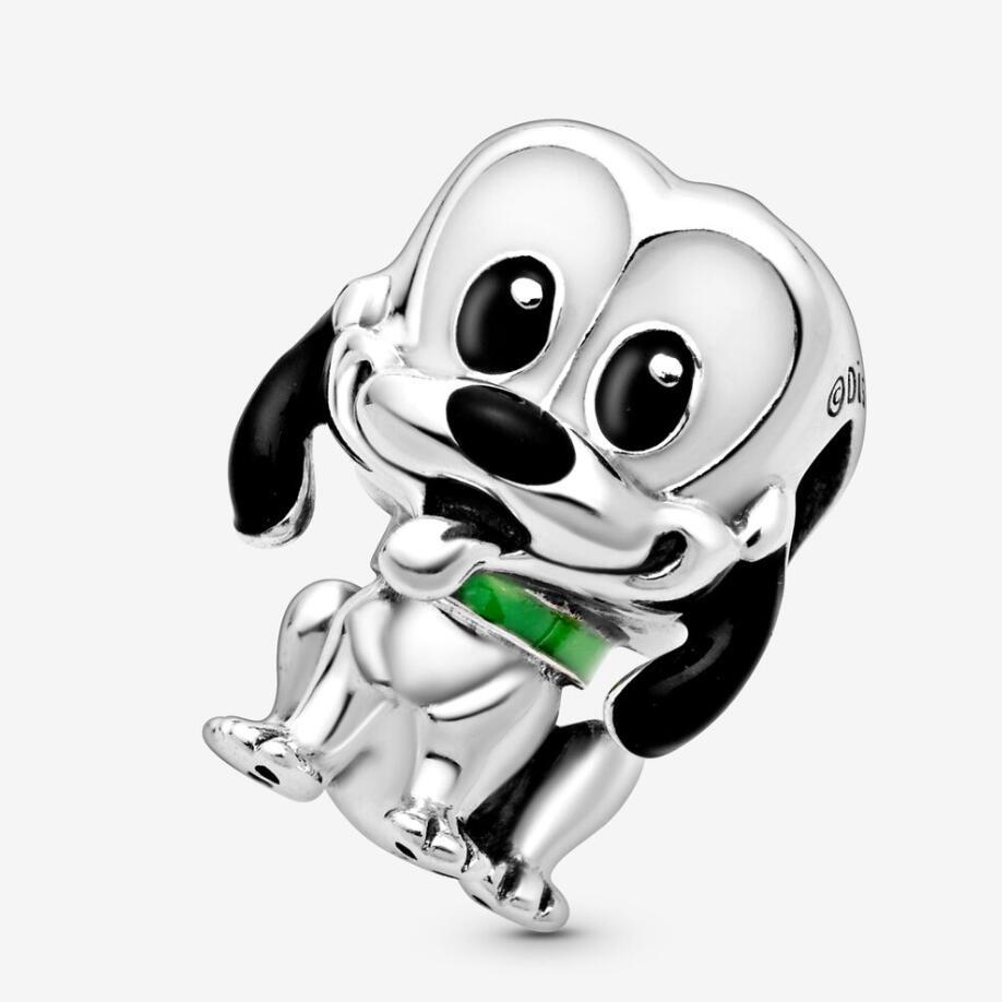 新款s925银手链迪士系列布鲁托串饰百搭时尚创意diy珠子配件