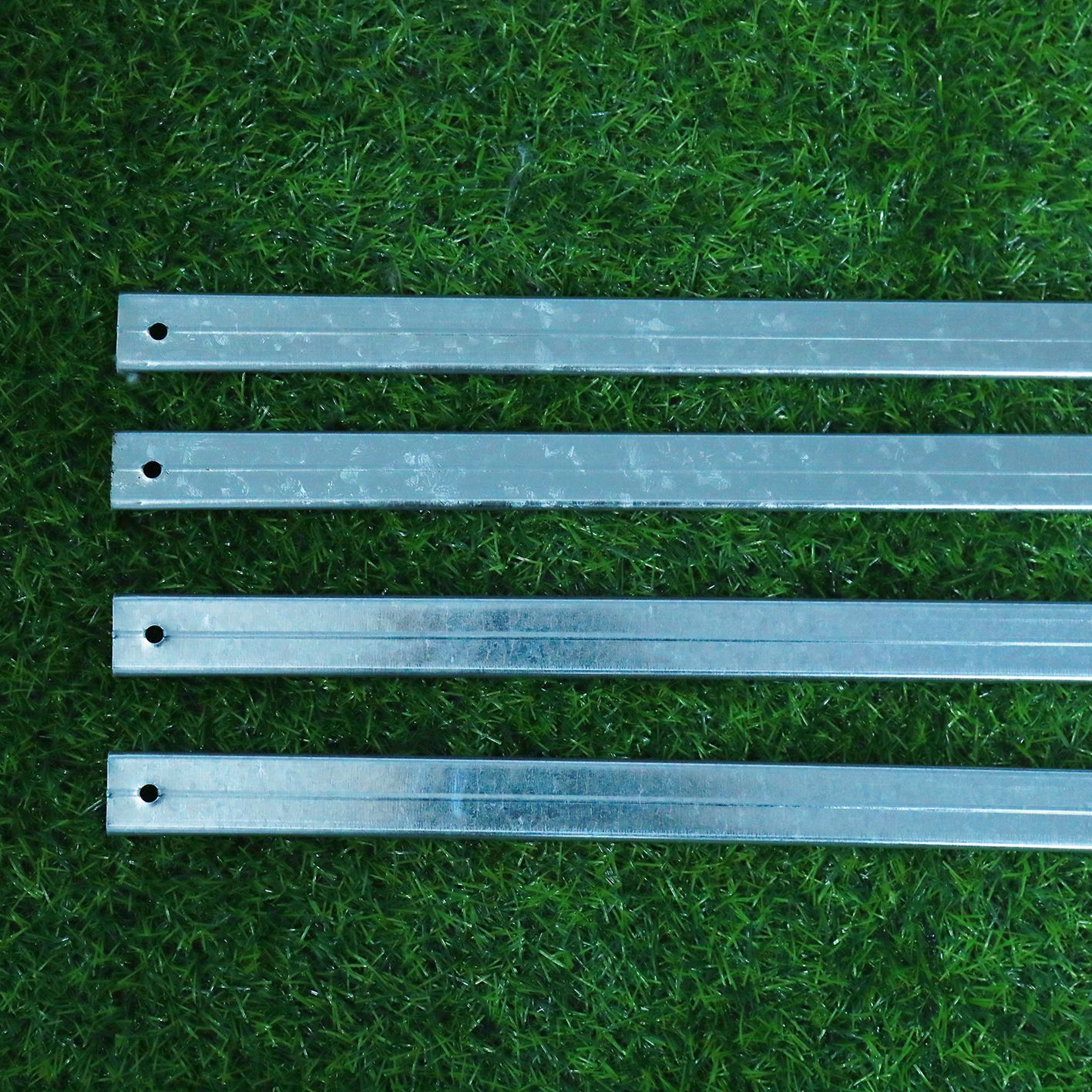 厂家温室大棚配件压膜槽卡槽大棚防风卡槽固膜槽0.5热镀锌卡膜槽