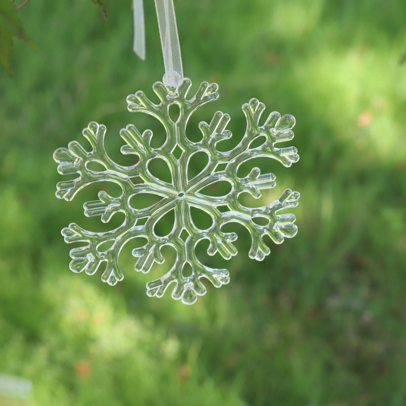 圣诞雪花装饰品立体雪花片挂饰 新年圣诞节派对装饰布置用品